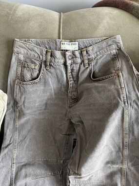 We The Free Women’s Washed Gray Relaxed Jeans